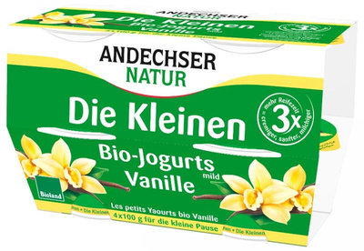 Produktfoto zu Die kleinen Biojoghurts Vanille