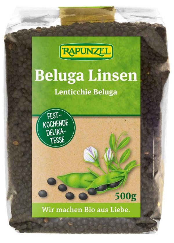 Produktfoto zu Linsen Beluga schwarz