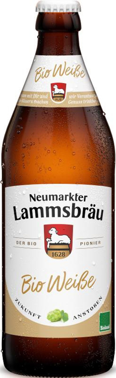 Produktfoto zu Lammsbräu Weiße 0,5 l