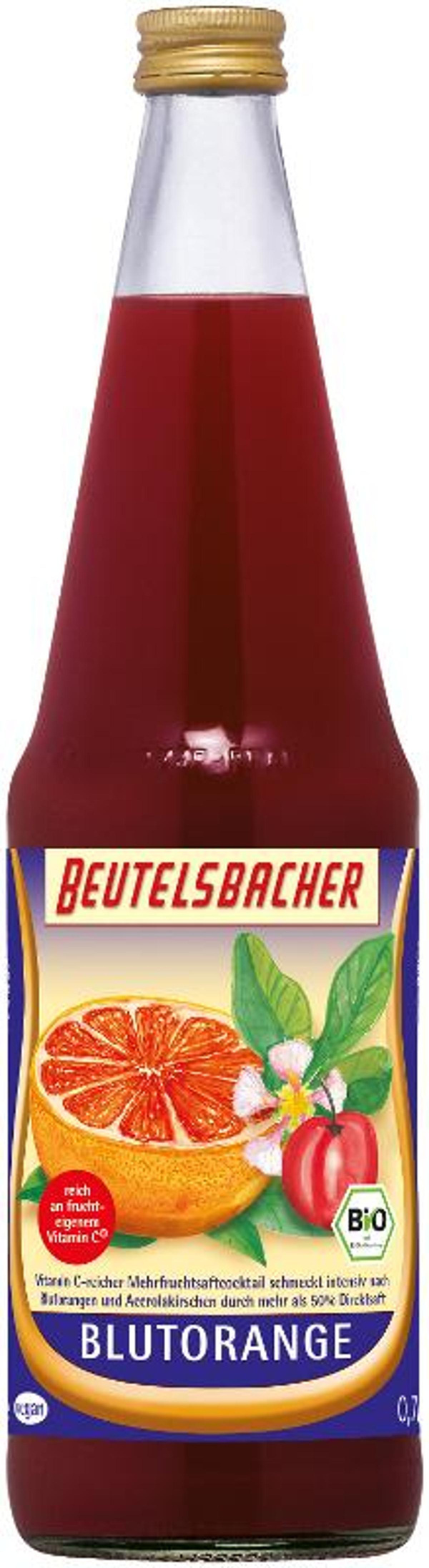 Produktfoto zu Blutorangensaft Multifrucht 0,7 Liter