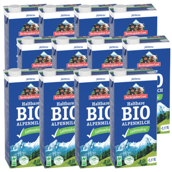 Produktfoto zu H-Alpenmilch 1,5 % lactosefrei 12er-Karton